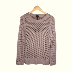 MarcCain crochet sweater with tank top